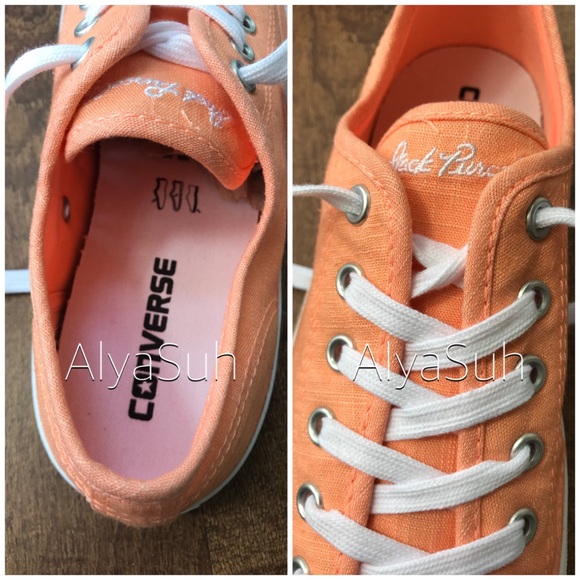 NWT Converse JP Open Textile Orange🍊Fog W AUTHENT - Picture 7 of 8